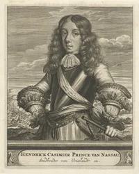 Porträtt av Hendrik Casimir, Prins av Nassau