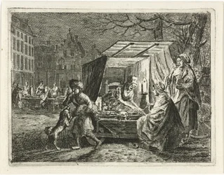 Oliebollen stå