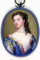 Lady Mary Wortley Montagu (emalj)