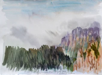 Mists Coming at Lion