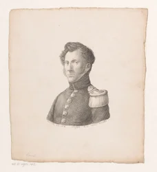 Porträtt av Arnold Willem de Bruin