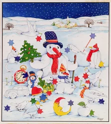 Snögubbe och vänner