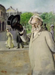 Författare Henrik Ibsen (olja på duk)
