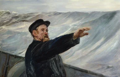 Storm (olja på duk)