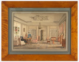 Interiör i House of Lord Chamberlain O