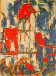 Dinkelsbühl (stadsbild med torn)