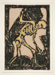 Tod mit Sarg (Döden med kistan)