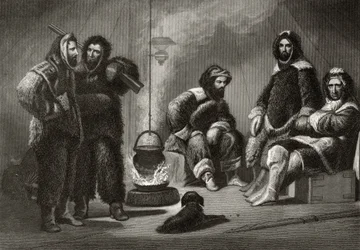 Life in the Brig, graverad av J. McGoffin, från 