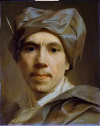 Självporträtt, ca 1747 (olja på koppar)