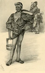 Japansk pojke, 1898.