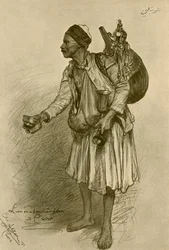Lemonad-försäljare, Kairo, Egypten, 1898.