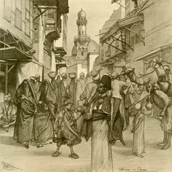 Gata i Kairo, 1898.