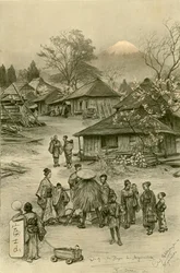 Fuji, Miyanoshita, Japan, 1898.