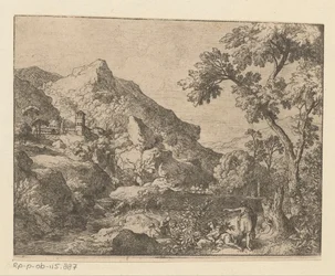 Arkadiskt bergslandskap
