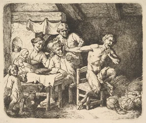 Satyren och bonden, 1764.