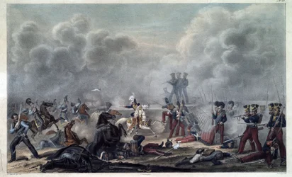 På slagfältet i Borodino (bataille de la Moskova