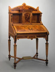 Skrivbord, Herter Brothers Company, 1869-71 (trä)