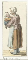 Mamma med barn