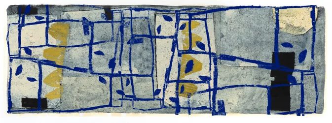 Solhus, 2022 (monoprint)