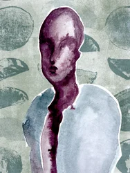 Abstrakt person