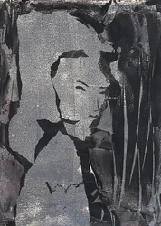 Abstrakt porträtt