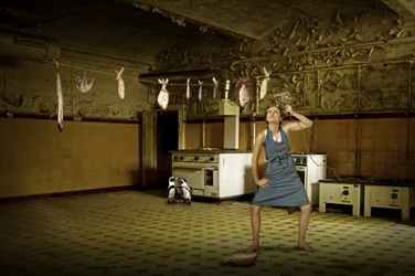 En surrealistisk kulinarisk scen