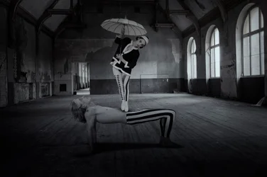Surrealistiska rumakrobater