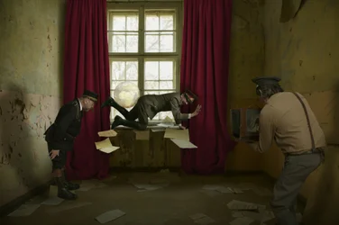 Upptäckt av ett surrealistiskt rum