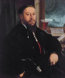 Porträtt av Matthäus Schwarz