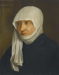 Porträtt av en dam, tros vara Sabina av Bayern (1492-1564)