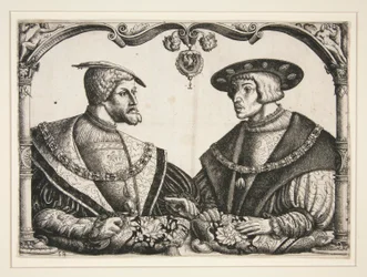 Kejsarna Karl V och Ferdinand I
