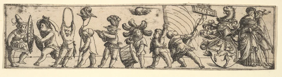 Fris med barn, 1531.