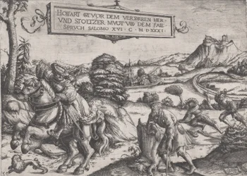 Stolthet går före ett fall, 1531.
