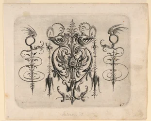Tallrik 17, från New Grotteßken Buch (New Grotesque Book)