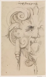 Utsmyckad mask