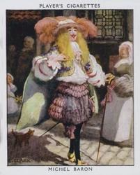 Michel Baron (färg litho)