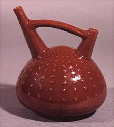 Sjöborrefartyg, Linthorpe, ca 1879-83 (lergods)
