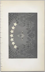 Konsten att dekorativ design: med en bilaga, som visar de timmar på dygnet då blommor öppnar, publicerad av Day & Son, London, 1862