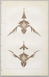 Konsten att dekorativ design: med en bilaga, som visar de timmar på dygnet då blommor öppnar, publicerad av Day & Son, London, 1862