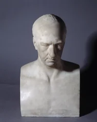 Byst föreställande den skotske målaren Gavin Hamilton (1723-1798)