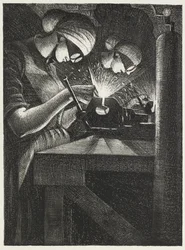 Acetylensvetsare, 1917