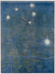 Over the Lines, från British Artists at the Front, Fortsättning av västfronten, 1918