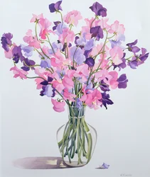 Sweetpeas, 2007 (wc på papper)