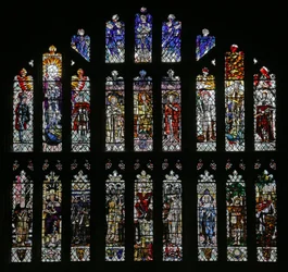 The Spirit of God: Chapter House-vindue af Christopher Whall, 1903 swed