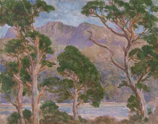 Cader Idris (olja på duk)
