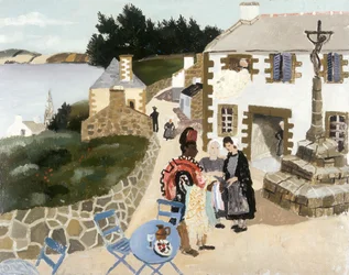 "Mattförsäljaren, Treboul", 1930