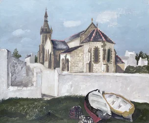 Treboul kyrka, Bretagne