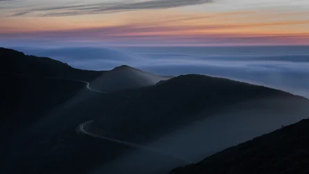 Twilight Mountain Road