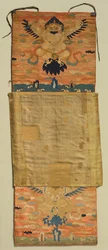 Vajrapani Broderat fäste med Garuda