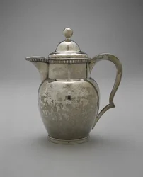 Täckt kanna, ca. 1809-1814 (silver)